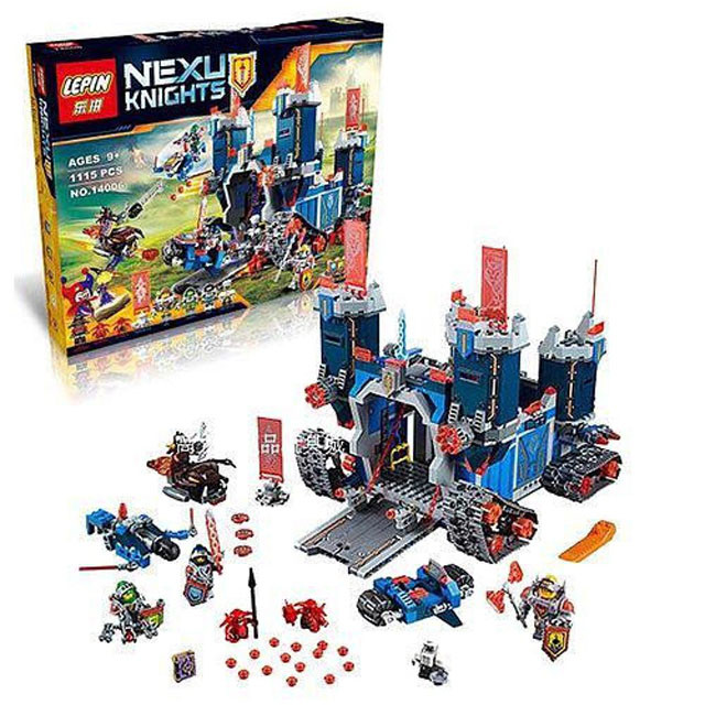 Конструктор Lepin 14006 Nexu Knights "Мобильная крепость Фортеркс" (аналог Lego Nexo Knight 70317) 1115 дет