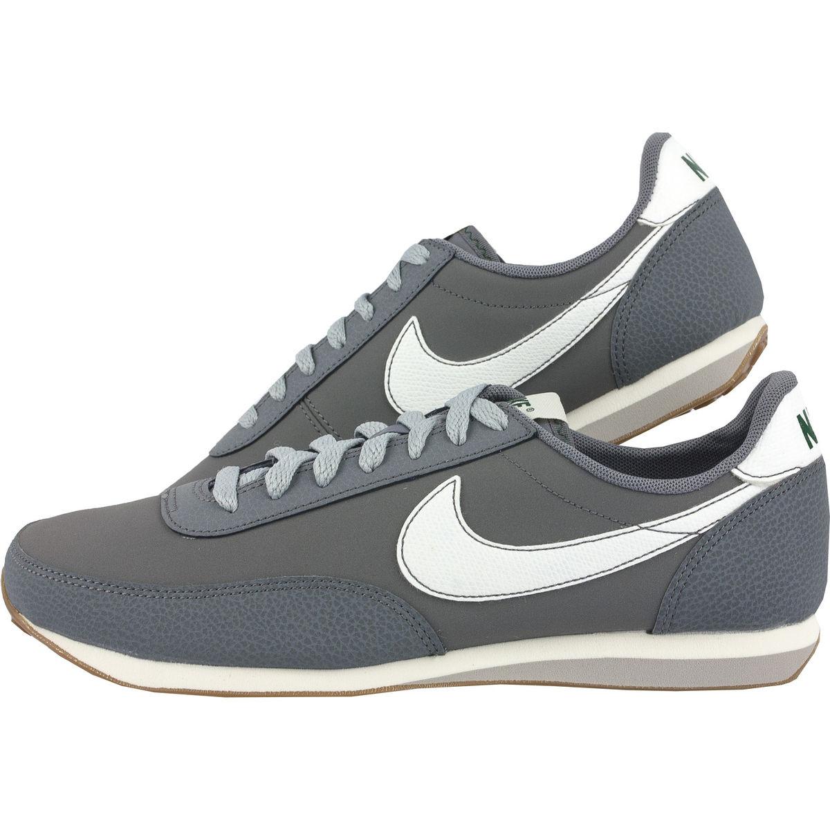 Кроссовки Nike ELITE LEATHER СЕРЫЕ - фото 3 - id-p75982142