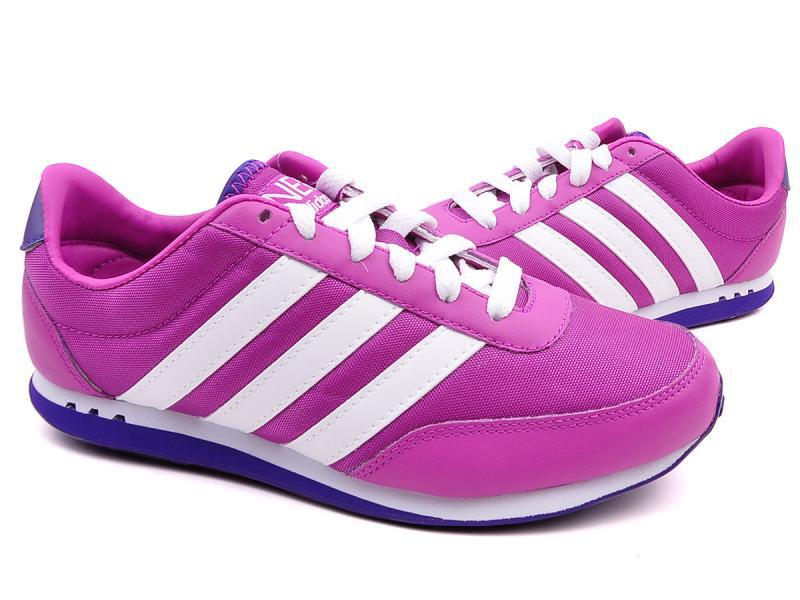 Кроссовки Adidas V RACER NYLON W СИРЕНЕВЫЕ - фото 2 - id-p75984855