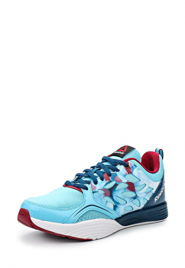 Кроссовки Reebok CARDIO INSPIRE LOW ГОЛУБЫЕ - фото 2 - id-p75986605