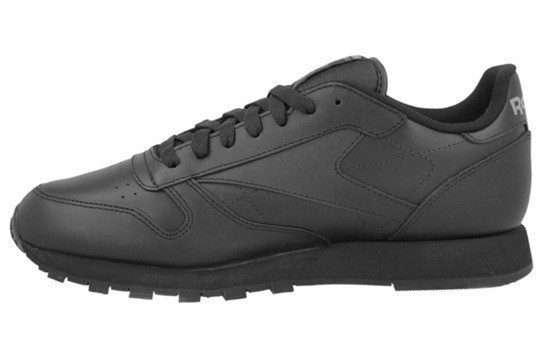 Кроссовки Reebok CL LTHR ЧЕРНЫЕ - фото 3 - id-p75987036