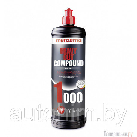 Полироль Menzerna HEAVY CUT COMPOUND 1000 (1л) Высокоабразивная паста - фото 1 - id-p77641000