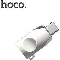 Кабель OTG Hoco UA9 Type-C - USB (папа-мама)