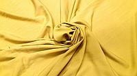 Ткань костюмно-плательная (вискоза) цвет горчичный
