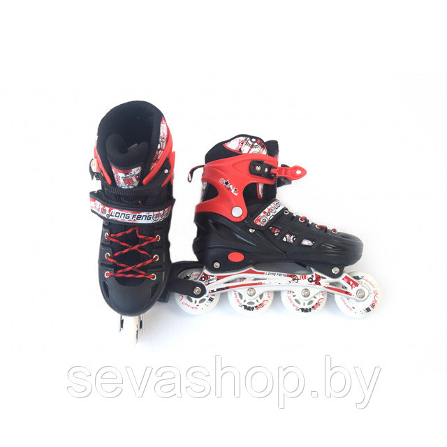 Роликовые коньки раздвижные (30-33 (S), 34-37 (M), 38-41 (L)) VT18-12018