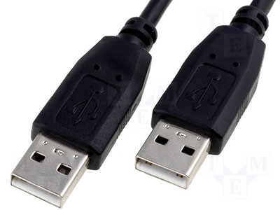 Шнур USB2.0 \ USB тип A (папа) - USB тип A (папа) длина 1,5 метра - фото 1 - id-p65160842