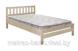 Кровать Массив сосны 900х2000 мм (тон натуральный)