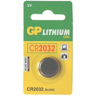 Батарейка  GP  GR-2032 ( 3 вольта ) литиевая