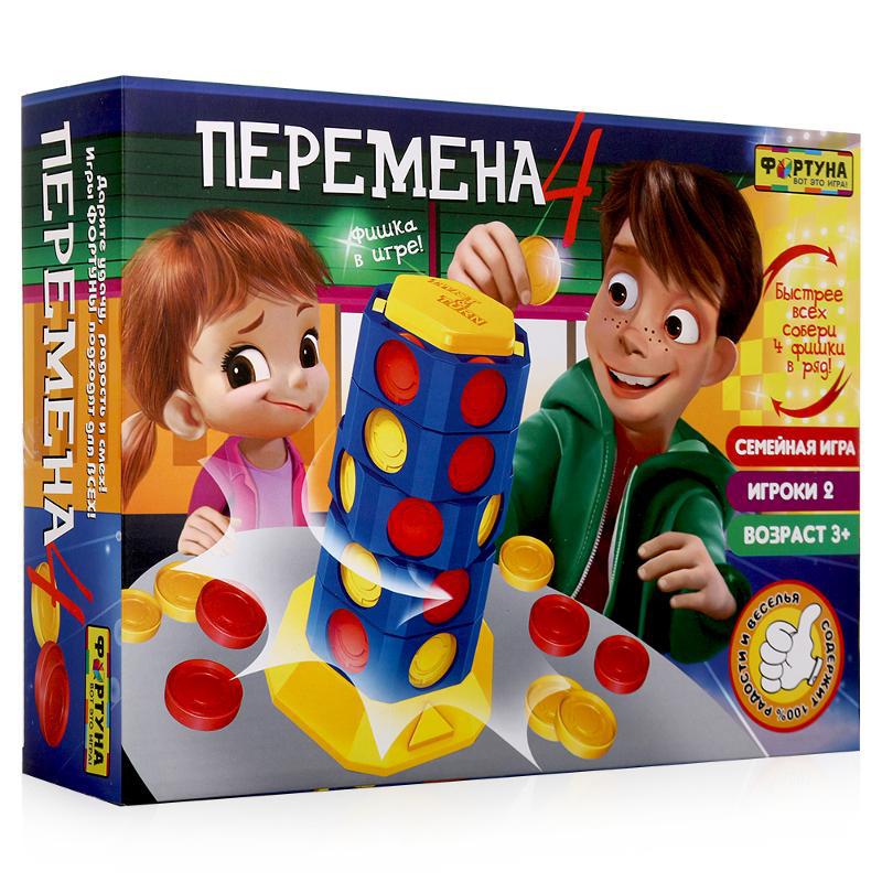 Настольная семейная игра 4 перемена (Ф86619) - фото 1 - id-p77697018