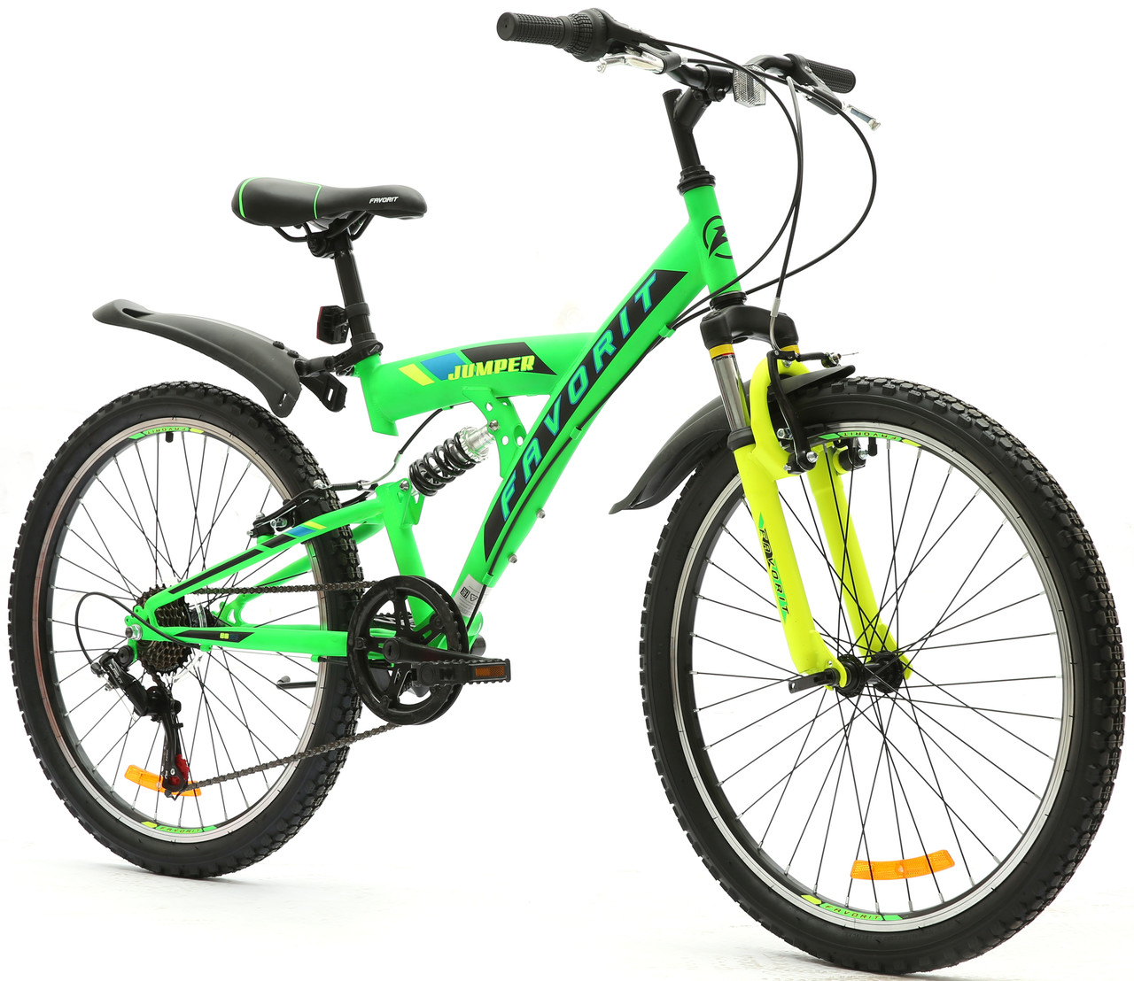 Велосипед Favorit Jumper 24" зеленый
