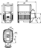 Печь для бани Русь-Сетка 18 Л, фото 4