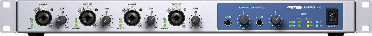 Аудио-интерфейс RME Fireface 802