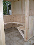 Туалет дачный деревянный, фото 5
