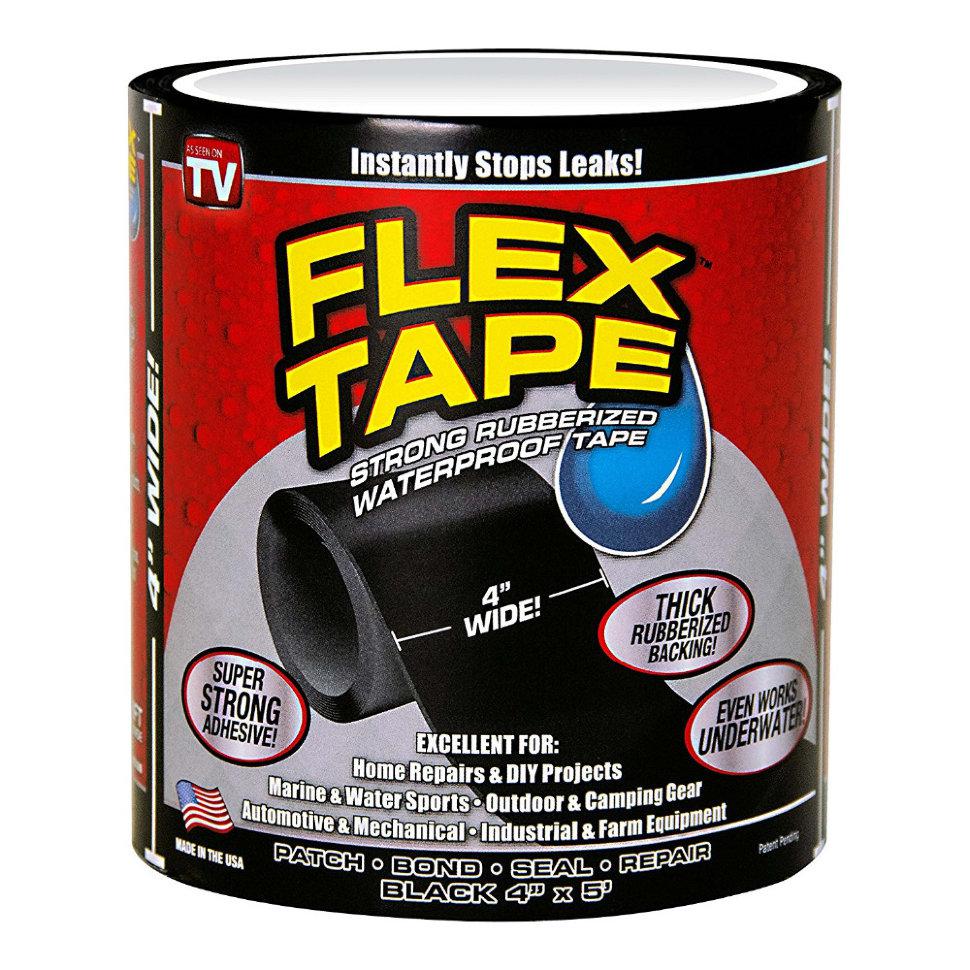 Клейкая лента-скотч Flex Tape 1+1