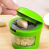 Измельчитель Garlic Chopper для чеснока с контейнером, фото 3