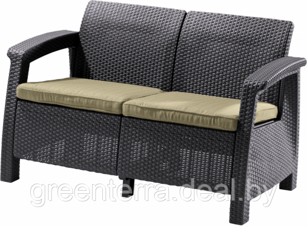 Комплект мебели Keter Corfu Set, графит [223204] - фото 5 - id-p77777591