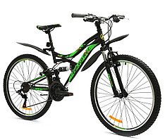 Велосипед Favorit Sirius 26" черно-зеленый