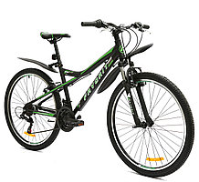 Велосипед Favorit Impulse 26" черно-зеленый