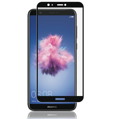 Противоударное защитное стекло Full Screen Cover 0.3m черное для Huawei P Smart\ Enjoy 7S - фото 1 - id-p77797149