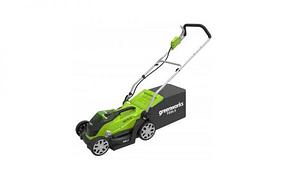 Газонокосилка аккумуляторная GreenWorks G40LM35K2Х 35 см 40В (в комплекте АКБ 2 А/ч + Зарядное устройство)