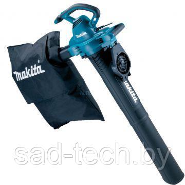 Воздуходувка электрическая MAKITA UB 0801 V + аксессуары (1650 Вт, 660 м3/ч, 83 м/с, вес 3.2 кг)