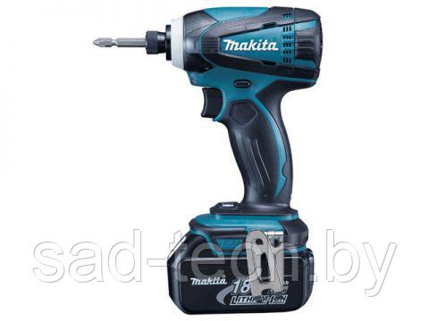 Аккум. шуруповерт MAKITA DTD 155 RFE в чем. (18.0 В, 2 акк., 3.0 А/ч Li-Ion, 1 скор., 135 Нм, шурупы до 13 мм)