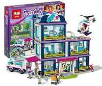 Конструктор LELE Friends 37036 Клиника Хартлейк Сити, аналог lego 41318