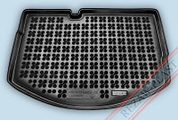 Коврик в багажник Citroen C3 2009- , с уменьшенным запасным колесом / Ситроен С3 (Rezaw Plast) Польш