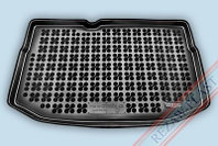 Коврик в багажник Citroen C3 2009-, с полноразмерным запасным колесом /Ситроен С3 (Rezaw Plast) Поль