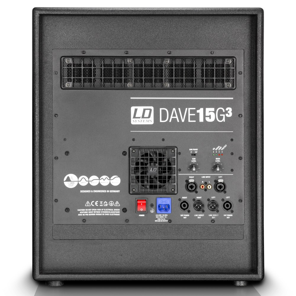 Комплект акустической системы LD Systems DAVE 15 G3 - фото 6 - id-p77800490
