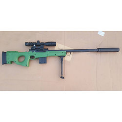 Детская пневматическая снайперская винтовка Accuracy International L96A1 с  оптическим  прицелом 802-1