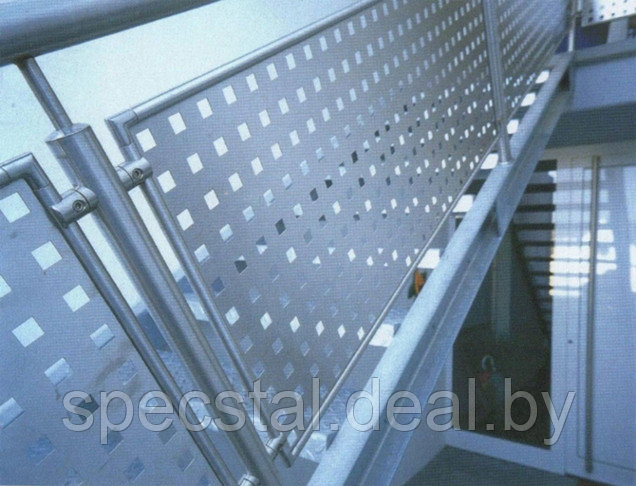 Лестница Н-Л-4 из нержавеющей стали - фото 1 - id-p77808496