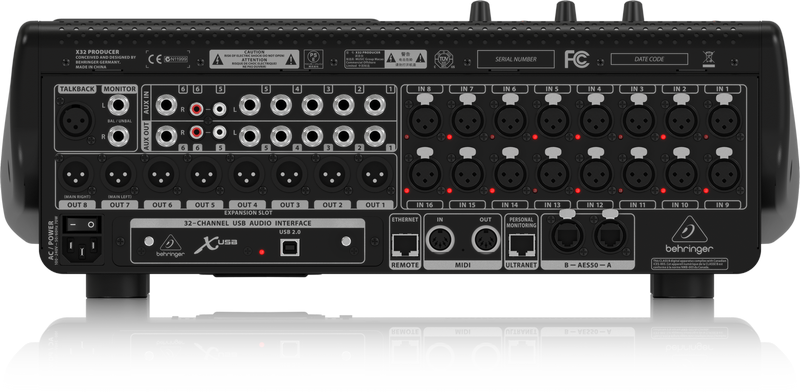 Микшерная рековая консоль Behringer X32 RACK - фото 5 - id-p77812770