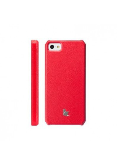 Чехол-накладка для Apple Iphone 5 / 5s / SE (Pu кожа) Jison Case red - фото 2 - id-p77814690