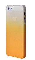 Чехол-накладка Baseus для Apple Iphone 5 / 5S / SE (пластик) оранжевый