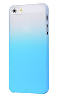 Чехол-накладка Baseus для Apple Iphone 5 / 5S / SE (пластик) голубой