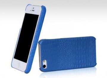 Чехол-накладка Borofone для Apple Iphone 5 / 5s / SE (натуральная кожа) blue