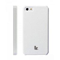 Чехол-накладка для Apple Iphone 5 / 5s / SE (Pu кожа) Jison Case white, фото 1