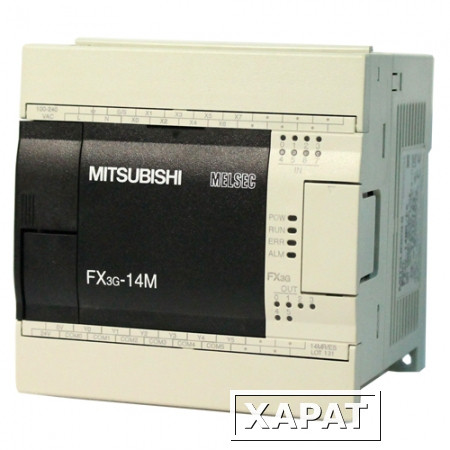 Программируемый контроллер FX3G-14MT/ES-A - фото 1 - id-p68632738