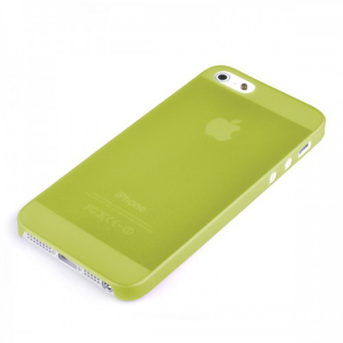 Чехол-накладка Baseus для Apple Iphone 5 / 5S / SE (пластик) салатовый