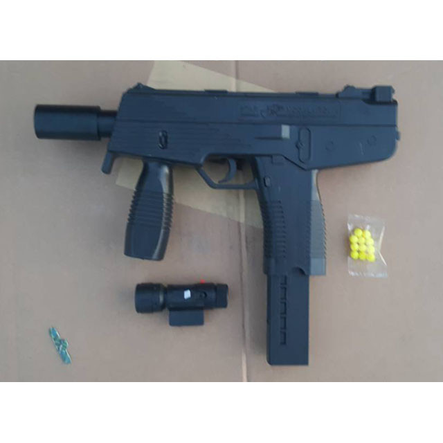 Детский пневматический пистолет-пулемет IMI Mini Uzi М30-2 - фото 1 - id-p77831752