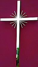 Крест католический из нержавейки ) №38