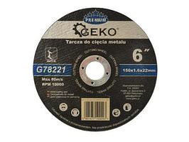 Круг отрезной металл 150*1,6 мм "Geko"