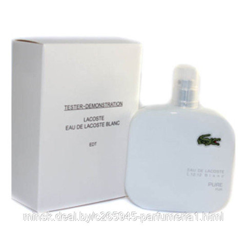  Lacoste Eau De L.12.12 Blanc (тестер)