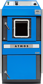 Пиролизный котел Atmos DC 18 S с отверстием для пеллетной горелки - фото 2 - id-p50498940