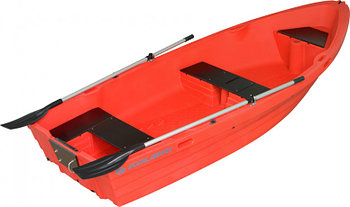 Пластиковая лодка Kolibri RKM-350 318, 351, 3, Красный, 142
