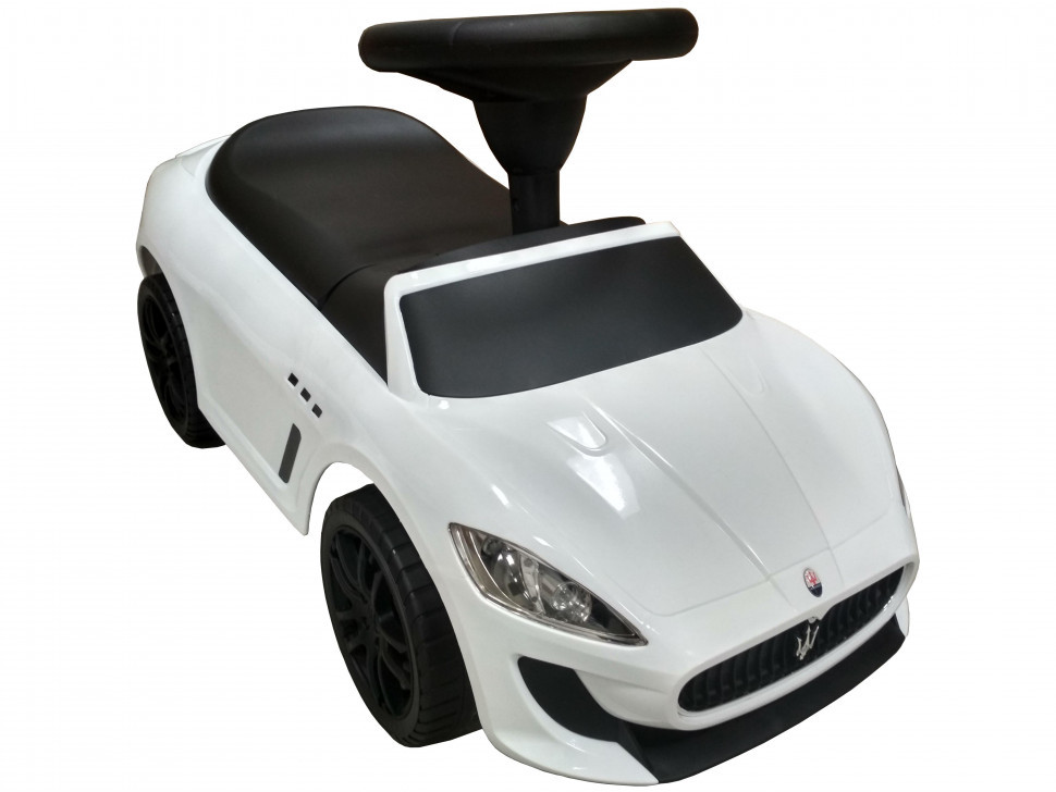 Автомобиль-каталка толокар  Maserati белый