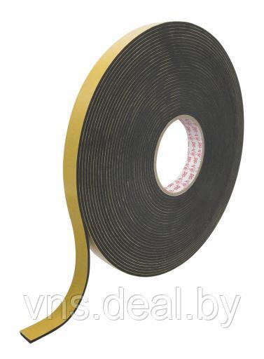 Двухсторонняя вспененная ПЭ клейкая лента, чёрная, № 2108, толщина 3 мм