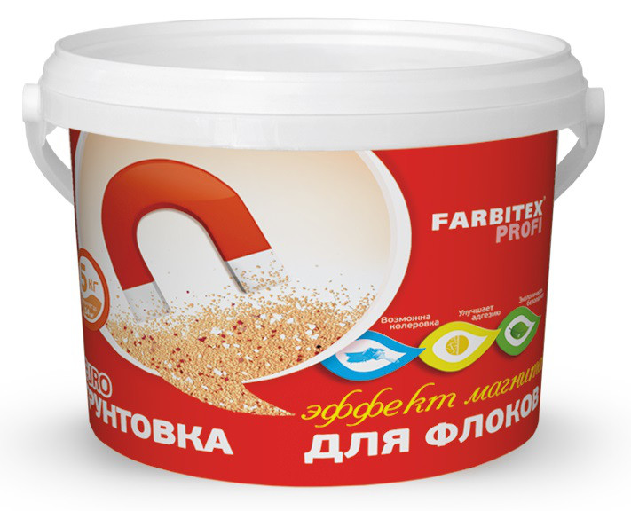 Грунтовка акриловая под краску с флоками FARBITEX ПРОФИ - фото 1 - id-p77943537