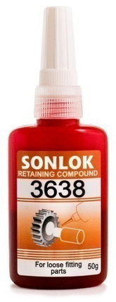 Фиксатор вал-втулочный высокой прочности Sonlok 3638 (50 г), фото 2
